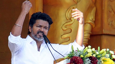 தவெக தலைவர் விஜய்