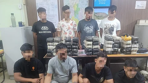 Drugs worth Rs 75.82 crore seized in Mizoram, eight accused arrested