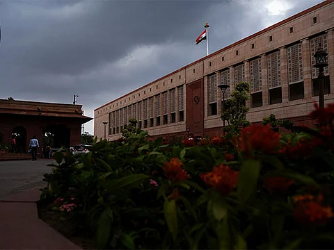 unknown person entered the Parliament building