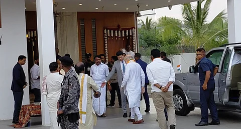Tea party for Amit Shah