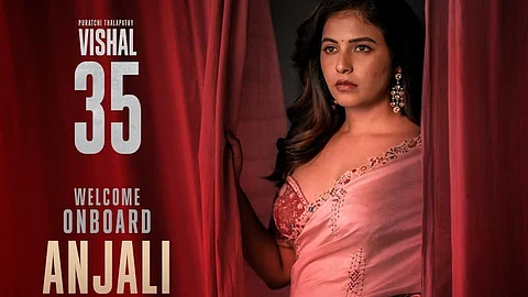 விஷாலின் 35-ஆவது படத்தில் அஞ்சலி...