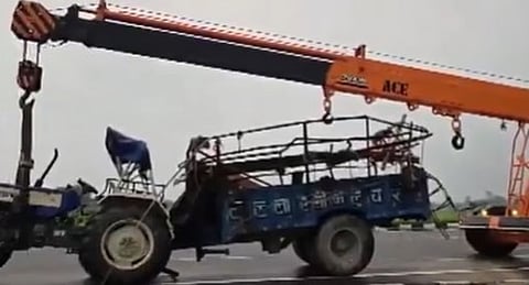 Eight dead, 43 injured as truck hits tractor-trolley carrying pilgrims in UP's Bulandshahr