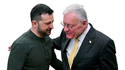 ஸெலென்ஸ்கியுடன் கீத் கெலாக்.