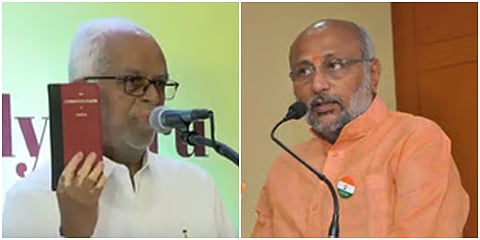 சுதா்சன் ரெட்டி-சி.பி.ராதாகிருஷ்ணன்