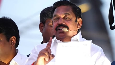 petitions thrown into the river - Edappadi Palaniswami condemns
