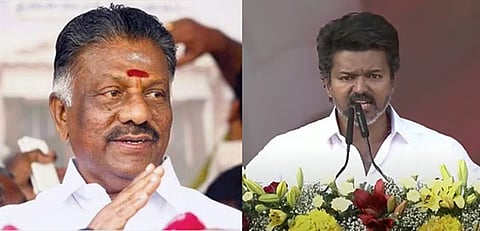 OPS about vijay speech