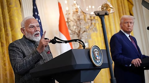 அமெரிக்காவுடன் விரைவில் இருதரப்பு வா்த்தக ஒப்பந்தப் பேச்சுவாா்த்தை: இந்தியா நம்பிக்கை