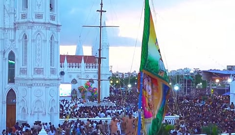 Velankanni Annual Feast - 2025 Flag Hoisting