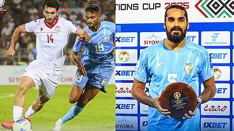 Indian Team win against Tajikistan.