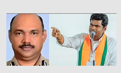 Annamalai criticized appointment of DGP in charge