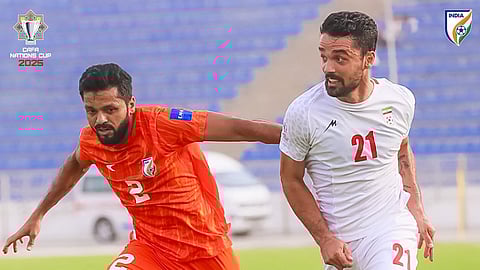 India and iran team in CAFA nations cup.