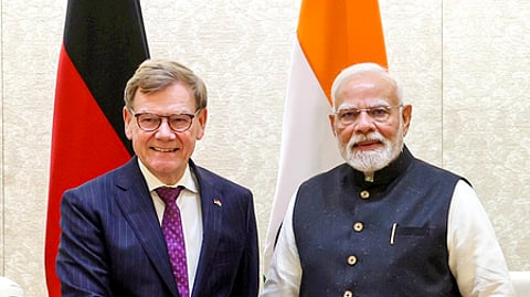இந்திய-ஜொ்மனி உறவை வலுப்படுத்த அதிக வாய்ப்பு: பிரதமா் மோடி