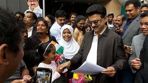 லண்டனில் முதல்வர் ஸ்டாலின்.