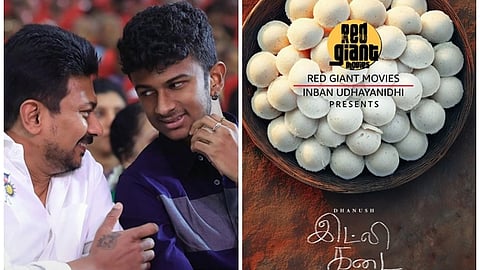 இட்லி கடை திரைப்படத்தை இன்பன் உதயநிதி தலைமையிலான ரெட் ஜெயிண்ட் மூவிஸ் நிறுவனம் வெளியிடுகின்றது..