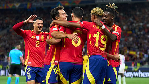 Spain football Team.