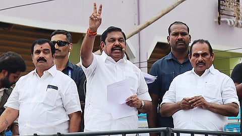 அதிமுக பொதுச் செயலர் எடப்பாடி பழனிசாமி.