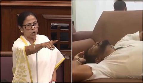 மேற்கு வங்க பேரவை அமளியில் பாஜக கொறடா காயம்