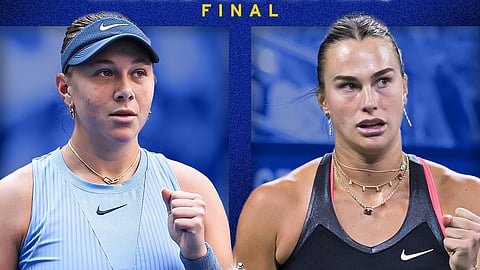 Amanda Anisimova, Aryna Sabalenka.