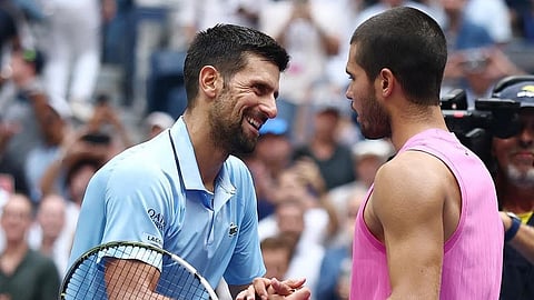 ஜோகோவை வீழ்த்திய அல்கராஸ்! 3-வது கிராண்ட்ஸ்லாம் இறுதியில் மோதும் சின்-க்ராஸ்!