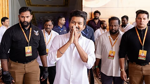 தமிழக வெற்றிக் கழகத் தலைவர் விஜய்