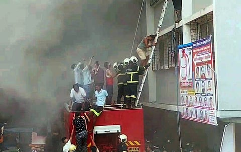 1 dead, 19 injured in fire at Mumbai's 23-storey building