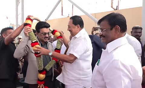 Chief Minister M.K. Stalin returns to Chennai
