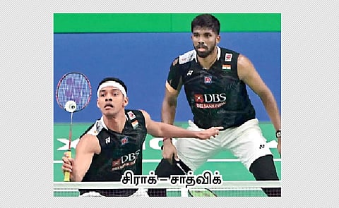 சாத்விக்/சிராக் இணை வெற்றி