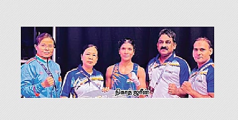 காலிறுதியில் நிகாத் ஜரீன்