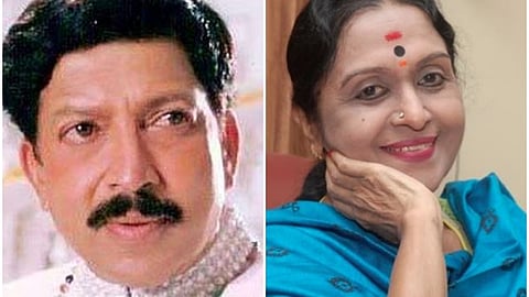 நடிகர் விஷ்ணுவர்தன் - நடிகை சரோஜா தேவி