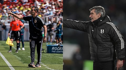 Head coaches of Venezuela and Peru