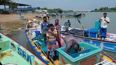 செருதூர் மீனவர்கள் மீது இலங்கை கடற்கொள்ளையர்கள் தாக்குதல்