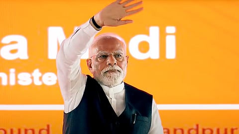மணிப்பூரில் பிரதமர் மோடி