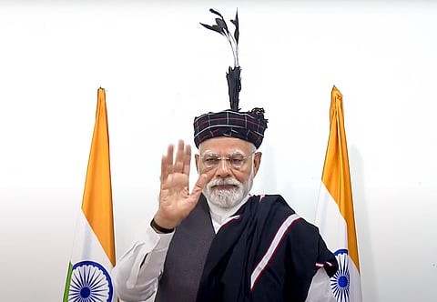 மிசோரமில் மோடி