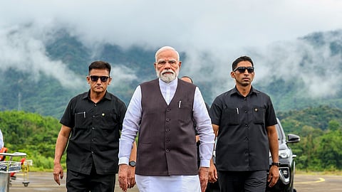 வடகிழக்கு மாநிலங்களில் பிரதமர் மோடி