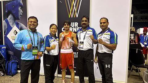 குத்துச்சண்டை உலக சாம்பியன்ஷிப்: இறுதிச்சுற்றில் 3 இந்தியா்கள்!