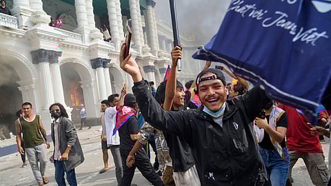 இளைஞா்கள் போராட்டத்தில்!