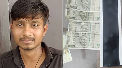 கைது செய்யப்பட்ட சிவா.