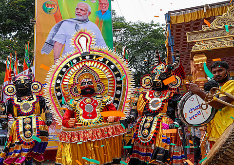 பெங்களூரில் பாஜக கொண்டாட்டம்