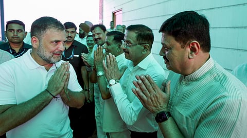 ராகுல் காந்தி இன்று காலை செய்தியாளர்களுடன் சிறப்புச் சந்திப்பு: என்ன சொல்லப் போகிறார்?