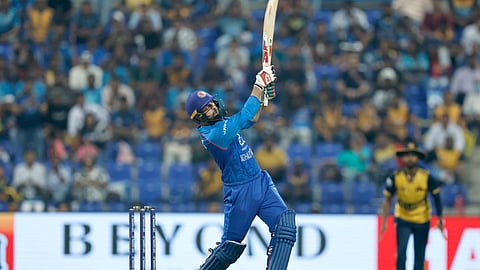 Afghan player Mohammad Nabi