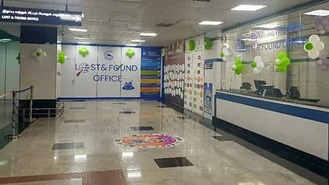 சென்னை சென்ட்ரல் மெட்ரோ நிலையத்தில் ‘இழந்த மற்றும் மீட்டெடுக்கப்பட்ட பொருள்கள்’ அலுவலகம்...