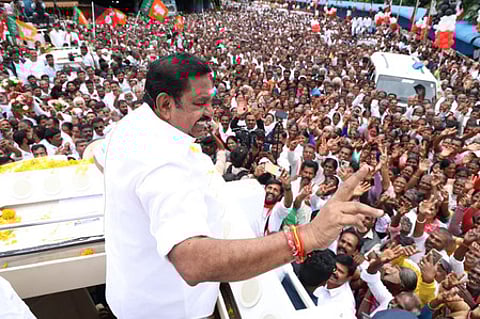 AIADMK General Secretary Edappadi K Palaniswami
