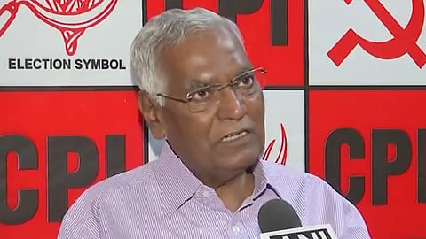 இந்திய கம்யூனிஸ்ட் பொதுச் செயலராக டி.ராஜா மீண்டும் தோ்வு