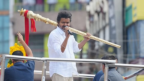 தவெக தலைவர் விஜய்