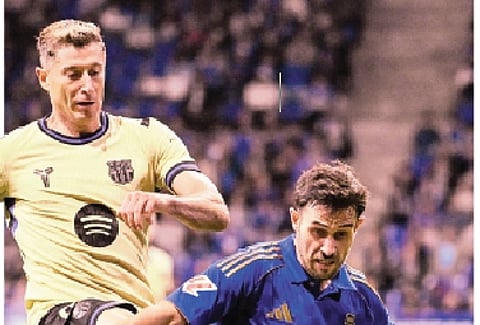 ஒவிடோவை வீழ்த்தியது பாா்சிலோனா