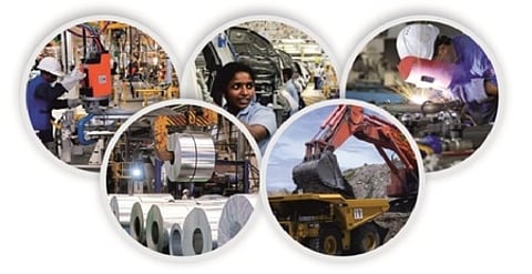 ஆகஸ்ட்டில் 4 சதவீதம் உயா்ந்த தொழிலக உற்பத்தி