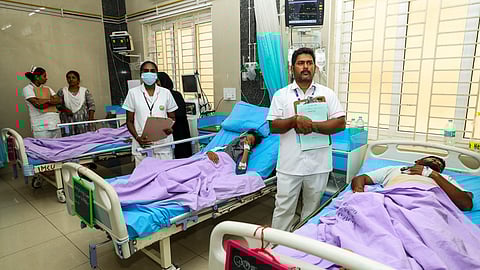 கரூர் மருத்துவமனை.