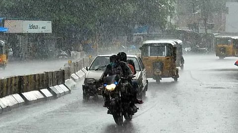 Heavy rain