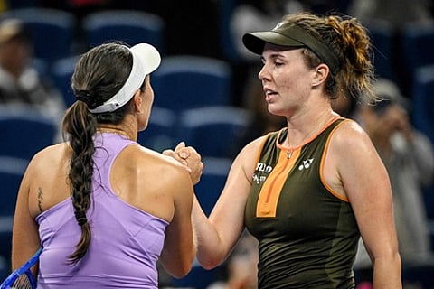 ஜெஸிக்கா பெகுலாவை வீழ்த்திய லிண்டா நாஸ்கோவா. ~அனிஸிமோவா ~ஜேக் சின்னா் ~சேங் ஜுங்செங் ~ஸ்வெரேவ்