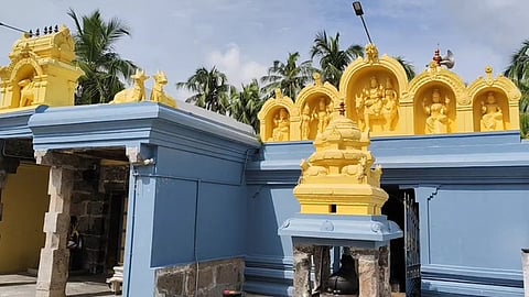 வந்தவாசியை அடுத்த வெண்குன்றம் கிராமத்தில் உள்ள ஸ்ரீகைலாசநாதா் சுவாமி கோயில்.